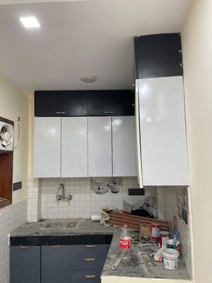 Kitchen in 1 BHK Builder Floor at Malviya Nagar – for Rent