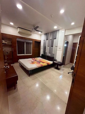 Kitchen in 3 BHK Apartment at Gera Park View, Kharadi – for Rent