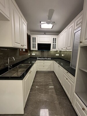 Kitchen in 3 BHK Builder Floor at Greater Kailash ii – for Sale