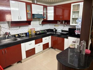 Kitchen in 2 BHK Builder Floor at Shakti Khand – for Rent