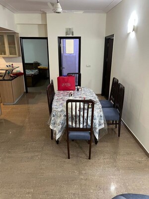 Dining area in 3 BHK Apartment at Gulshan GC Grand, Vaibhav Khand – for Sale