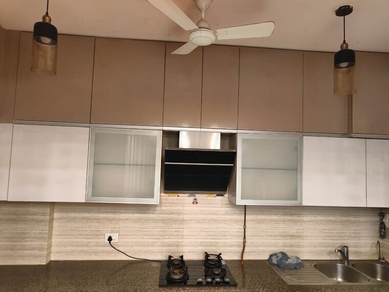 Kitchen, aba-cleo-county 3 Bedroom 1620 Sq.Ft. Apartment In Sector 121 Noida 10675199