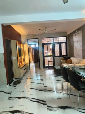 Living Room in 3 BHK Builder Floor at Palam Vihar Extension – for Rent