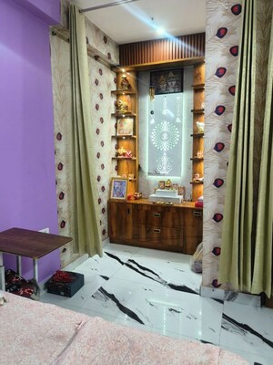 Living Room in 3 BHK Builder Floor at Palam Vihar Extension – for Rent