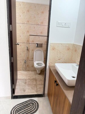 Bathroom in 2 BHK Apartment at RR Lunkad 66 Avenue, Pimple Nilakh – for Rent