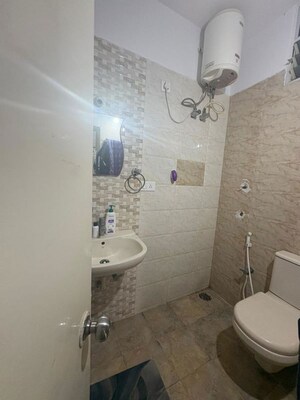 Bathroom in 2.5 BHK Apartment at GM Reddys Royale, Bellandur Outer Ring Road – for Rent