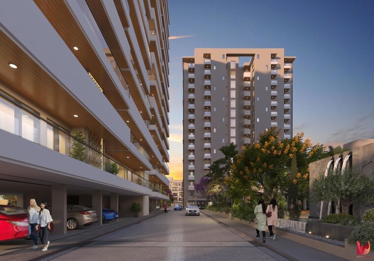 Exterior View, ambala highway 3 Bedroom 1750 Sq.Ft. Apartment In Ambala Highway Zirakpur 10675324
