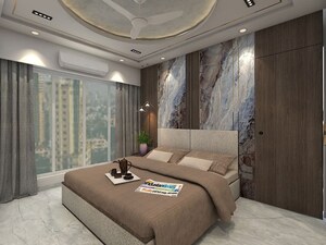 Bedroom in 4 BHK Builder Floor at Mahavir Enclave 1 – for Sale