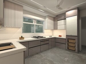 Kitchen in 4 BHK Builder Floor at Mahavir Enclave 1 – for Sale