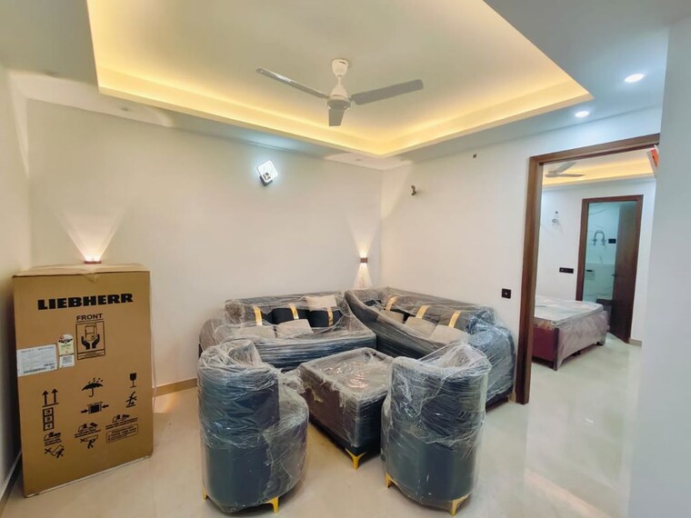 Living Room, saket 1 Bedroom 570 Sq.Ft. Builder Floor In Saket Delhi 10675462
