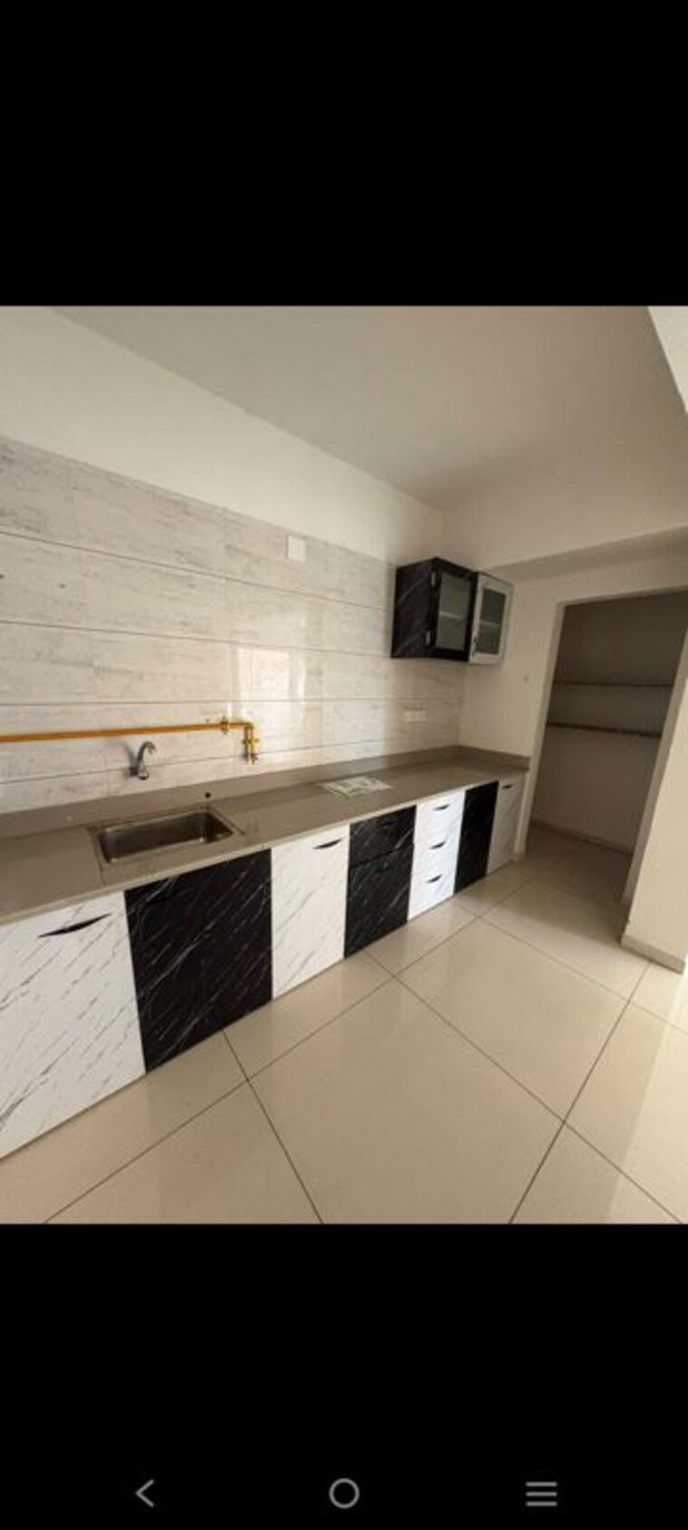 Kitchen, united-b-ethics 2 Bedroom 702 Sq.Ft. Apartment In South Bopal Ahmedabad 10675502