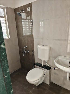 Bathroom in 2 BHK Apartment at Mundhwa Road – for Rent