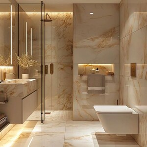Bathroom in 6 BHK Penthouse at ATS Marigold, Sector 89a – for Sale