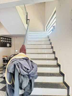 Staircase in 1 RK Independent House at Rausar – for Rent
