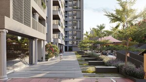 4 BHK Apartment – Exterior View View at Shela - for Sale