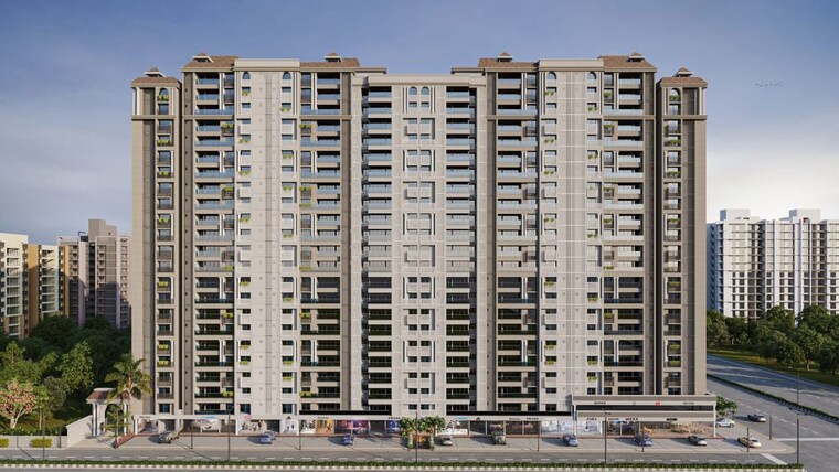 Exterior View, shela 4 Bedroom 2581 Sq.Ft. Apartment In Shela Ahmedabad 10675549