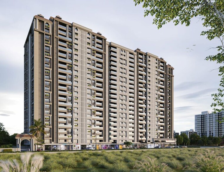 Exterior View, shela 4 Bedroom 2581 Sq.Ft. Apartment In Shela Ahmedabad 10675549