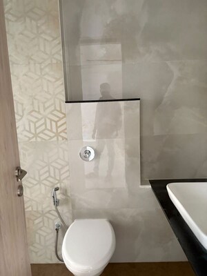 Bathroom in 2 BHK Apartment at Kharadi – for Rent