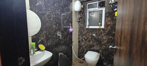 Bathroom in 2 BHK Apartment at Ameya Eastern Heights CHS, Chunabhatti – for Rent