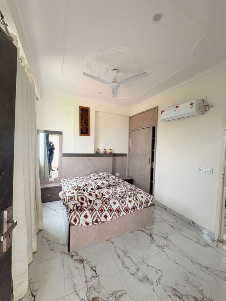 Bedroom, mahima-panache 1 Bedroom 580 Sq.Ft. Apartment In Jagatpura Jaipur 10675571
