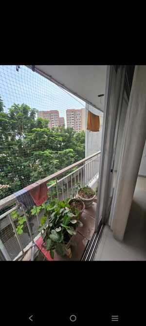 Balcony in 3 BHK Apartment at Sangath Skyz, Motera – for Rent