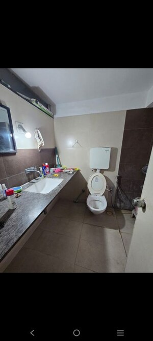 Bathroom in 3 BHK Apartment at Sangath Skyz, Motera – for Rent