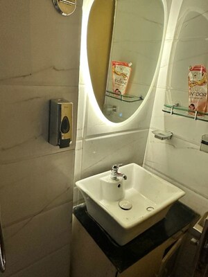 Bathroom in 2 BHK Builder Floor at Panchsheel Park – for Rent