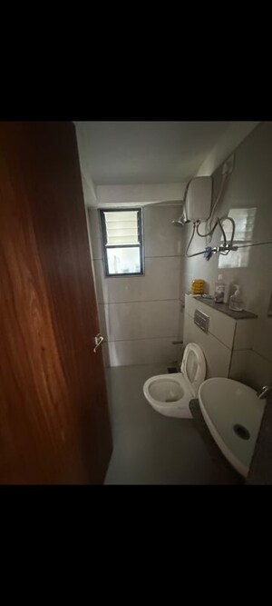 Bathroom in 3 BHK Apartment at Shanu Pratham Heights, Sola – for Rent