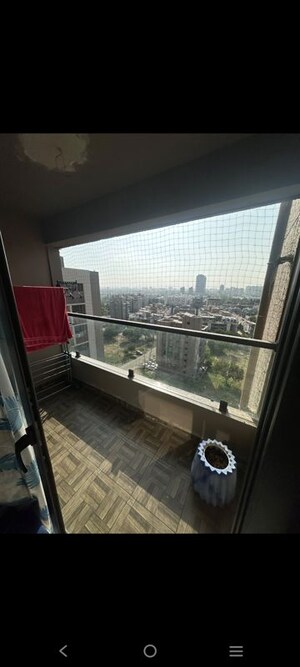 Balcony in 3 BHK Apartment at Shanu Pratham Heights, Sola – for Rent