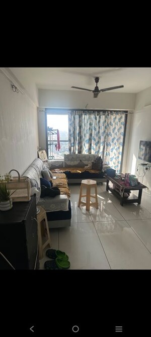 Living Room in 3 BHK Apartment at Shanu Pratham Heights, Sola – for Rent