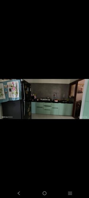 Kitchen in 3 BHK Apartment at Shagun Saral 207, Zundal – for Rent