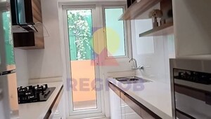 Kitchen in 2 BHK Apartment at Omaxe Grand Omaxe, Gomti Nagar – for Sale