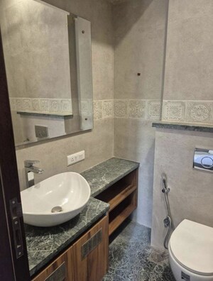 Bathroom in 2 BHK Builder Floor at Subhash Nagar – for Rent