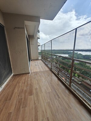 Balcony in 3 BHK Apartment at Ishwar Ecstasy, Nerul – for Rent