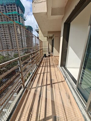 Balcony in 3 BHK Apartment at Ishwar Ecstasy, Nerul – for Rent