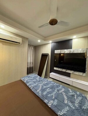 Bedroom in 3 BHK Builder Floor at Rajouri Garden – for Rent