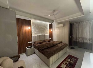 Bedroom in 3 BHK Builder Floor at Rajouri Garden – for Rent