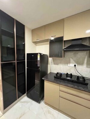 Kitchen in 3 BHK Builder Floor at Rajouri Garden – for Rent