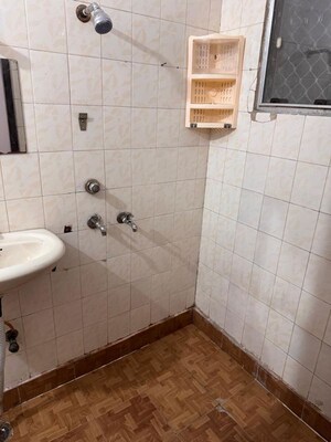 Bathroom in 3 BHK Apartment at Vasundhara Sector 16 – for Rent