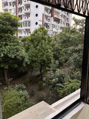 Balcony in 3 BHK Apartment at Vasundhara Sector 16 – for Rent