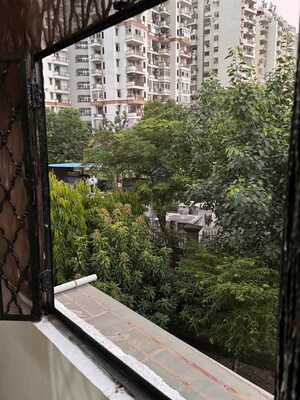 Balcony in 3 BHK Apartment at Vasundhara Sector 16 – for Rent