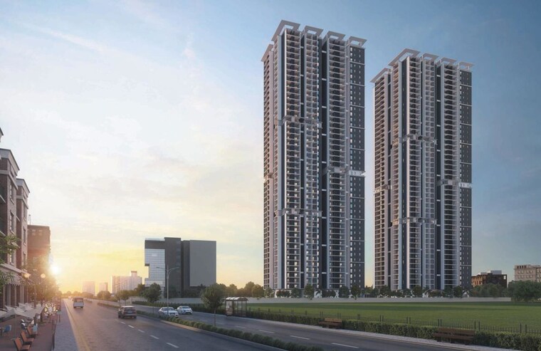 Exterior View, candeur-twins 3 Bedroom 2032 Sq.Ft. Apartment In Miyapur Hyderabad 10656764