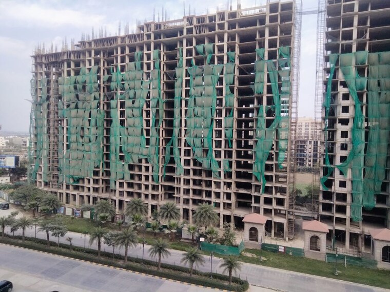 Exterior View, omaxe-grand-omaxe 2.5 Bedroom 1250 Sq.Ft. Apartment In Gomti Nagar Lucknow 10675618