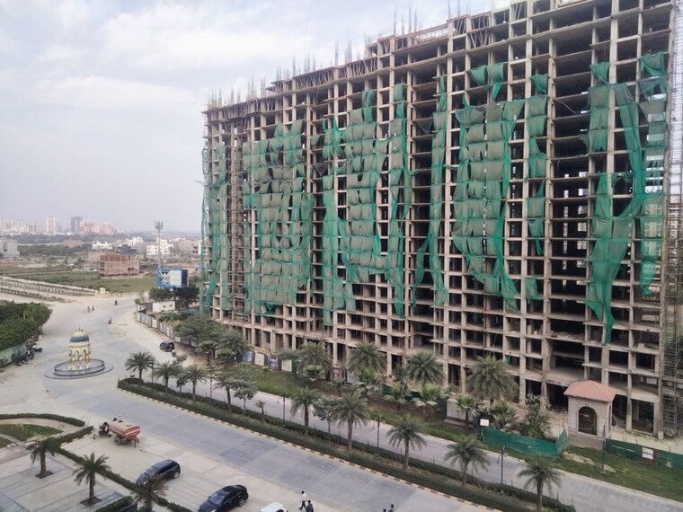 Exterior View, omaxe-grand-omaxe 2.5 Bedroom 1250 Sq.Ft. Apartment In Gomti Nagar Lucknow 10675618