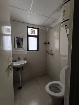 Bathroom in 3 BHK Apartment at Habitat Prime, Sector 99a – for Rent