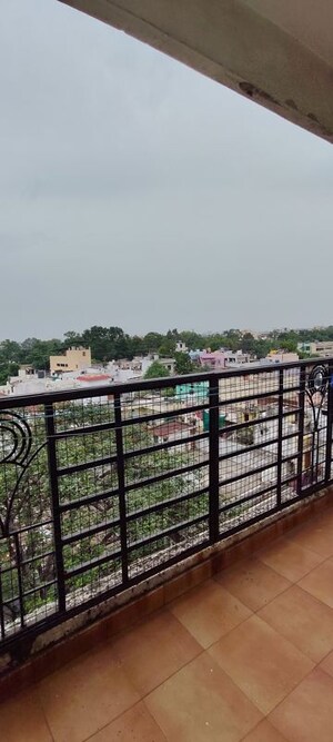 Balcony in 4 BHK Apartment at Byron Bazar – for Rent