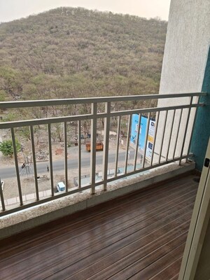 Balcony in 2 BHK Apartment at Kumar Megapolis Springs, Hinjewadi – for Rent