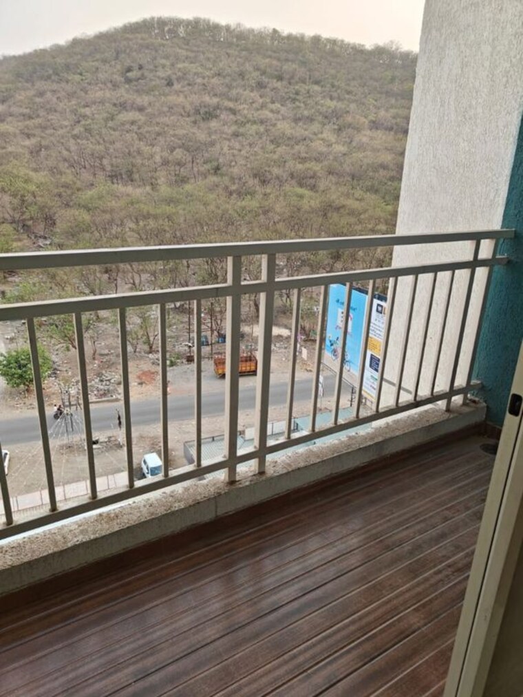Balcony, kumar-megapolis-springs 2 Bedroom 623 Sq.Ft. Apartment In Hinjewadi Pune 10675666