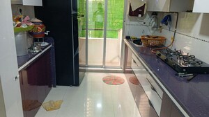 Kitchen in 2 BHK Apartment at Evergreen Kasturi, Bhayandar East – for Sale
