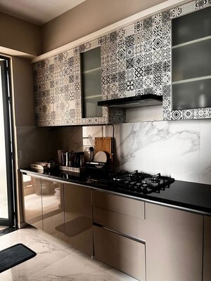 Kitchen in 3 BHK Apartment at Orchid Petals, Sector 49 – for Sale
